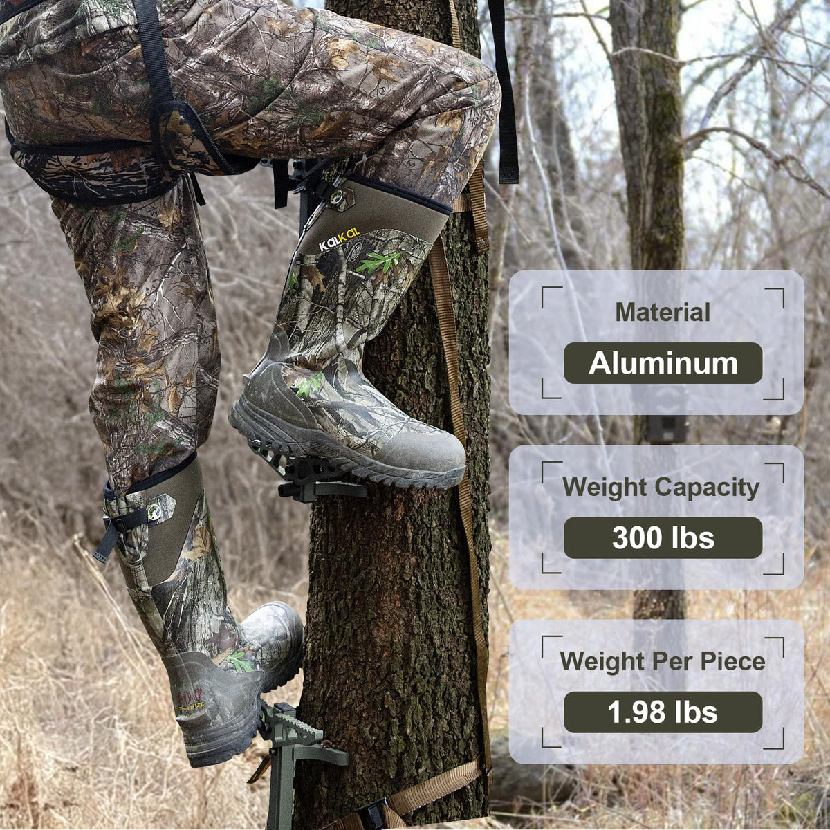 20" Aluminum Tree Stand Climbing Sticks 4 Pack K27032