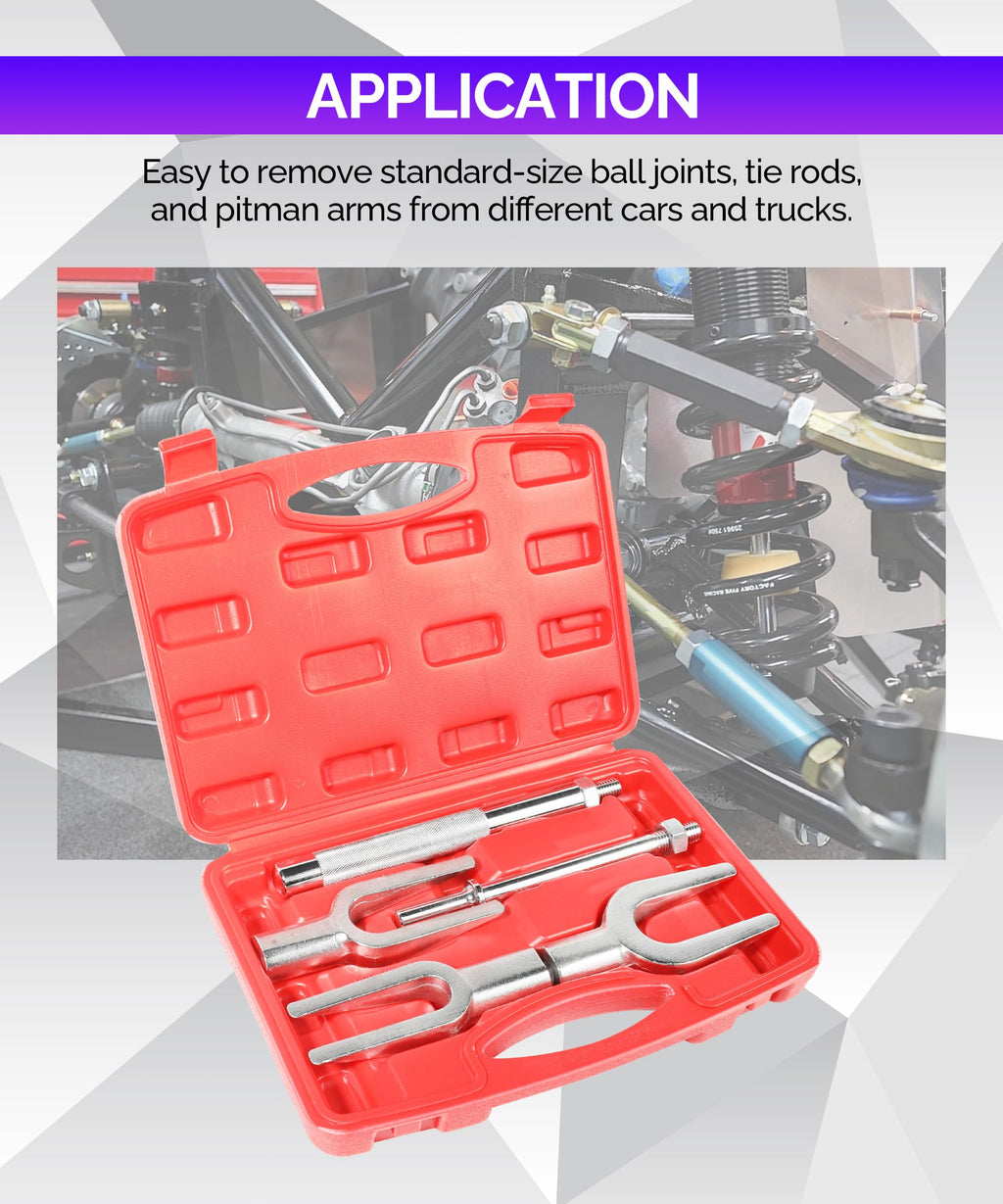 5PCS Ball Joint Separator Tie Rod Removal Tool Set L2378
