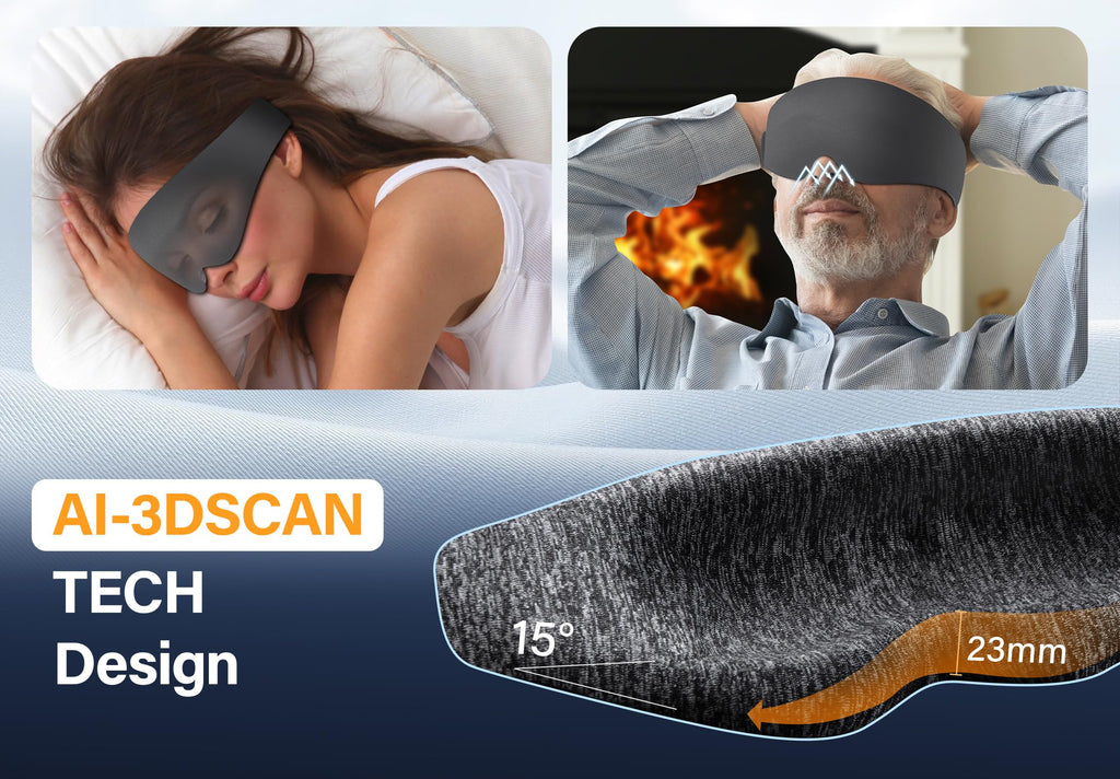 Silk Sleep Mask with Bluetooth Headphones N77617