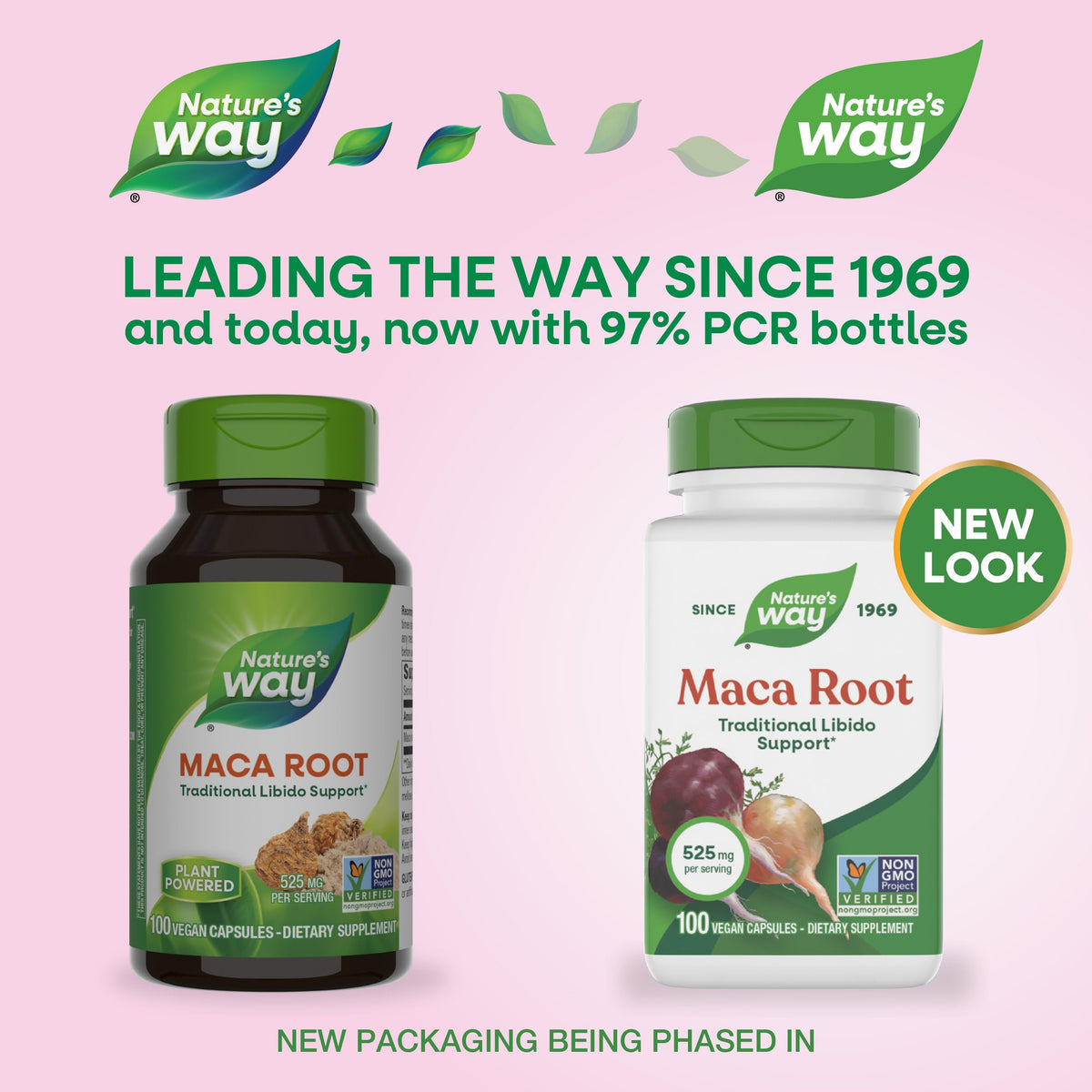 Maca Root Capsules Vegan 100 ct F2557