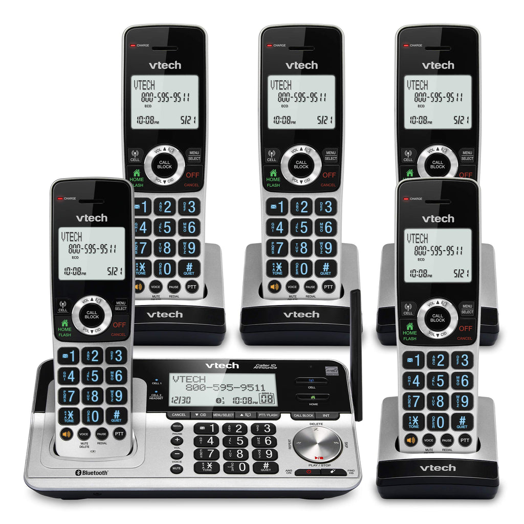 5 Handset Cordless Phone with Answering System N989