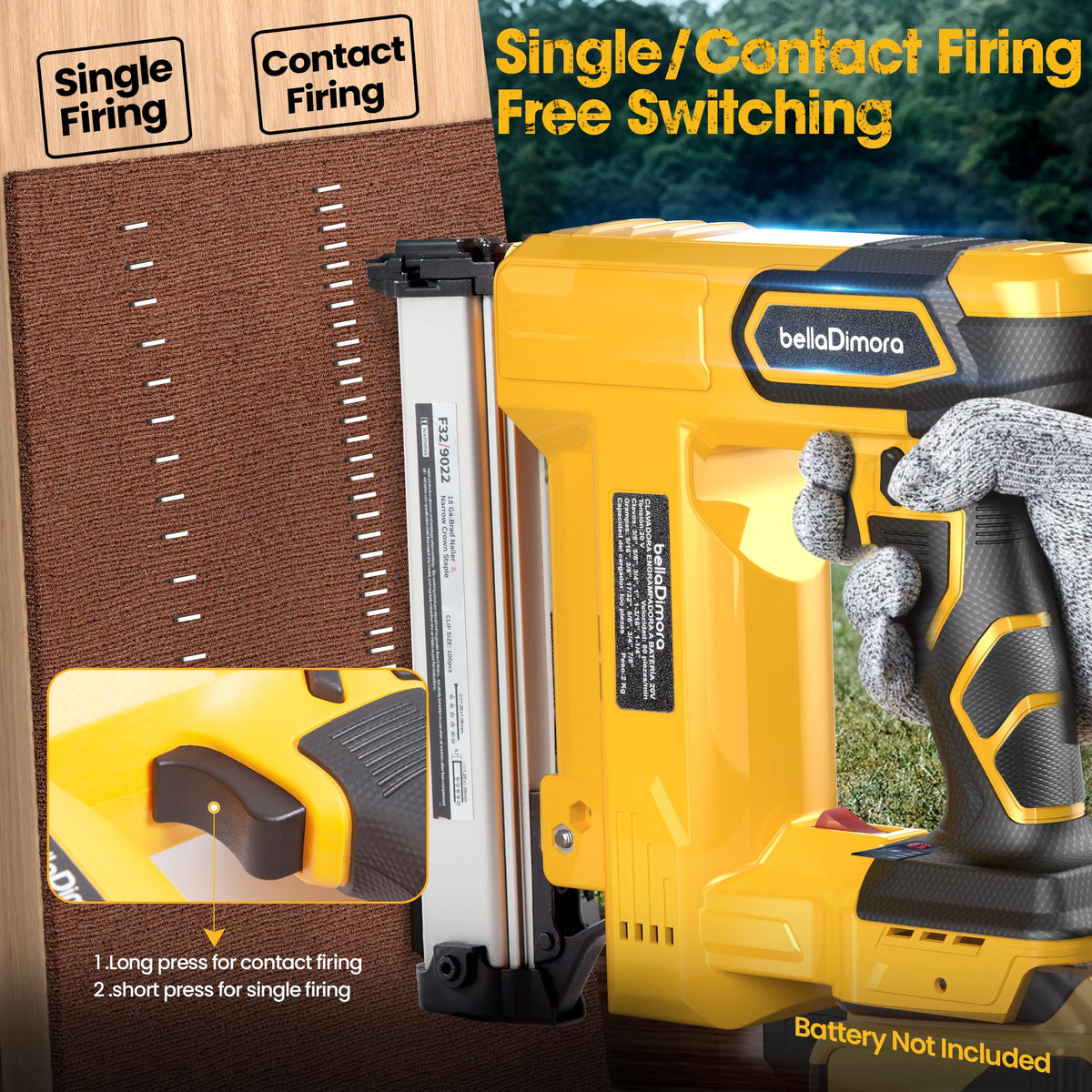 Cordless Brad Nailer H9748