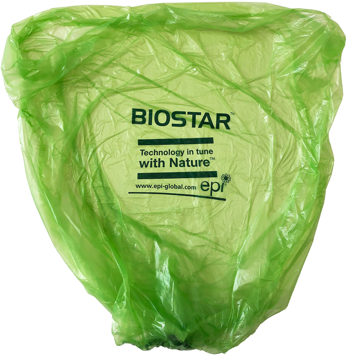 Biodegradable 40-45 Gallon Trash Bags 250 Count Green I852072
