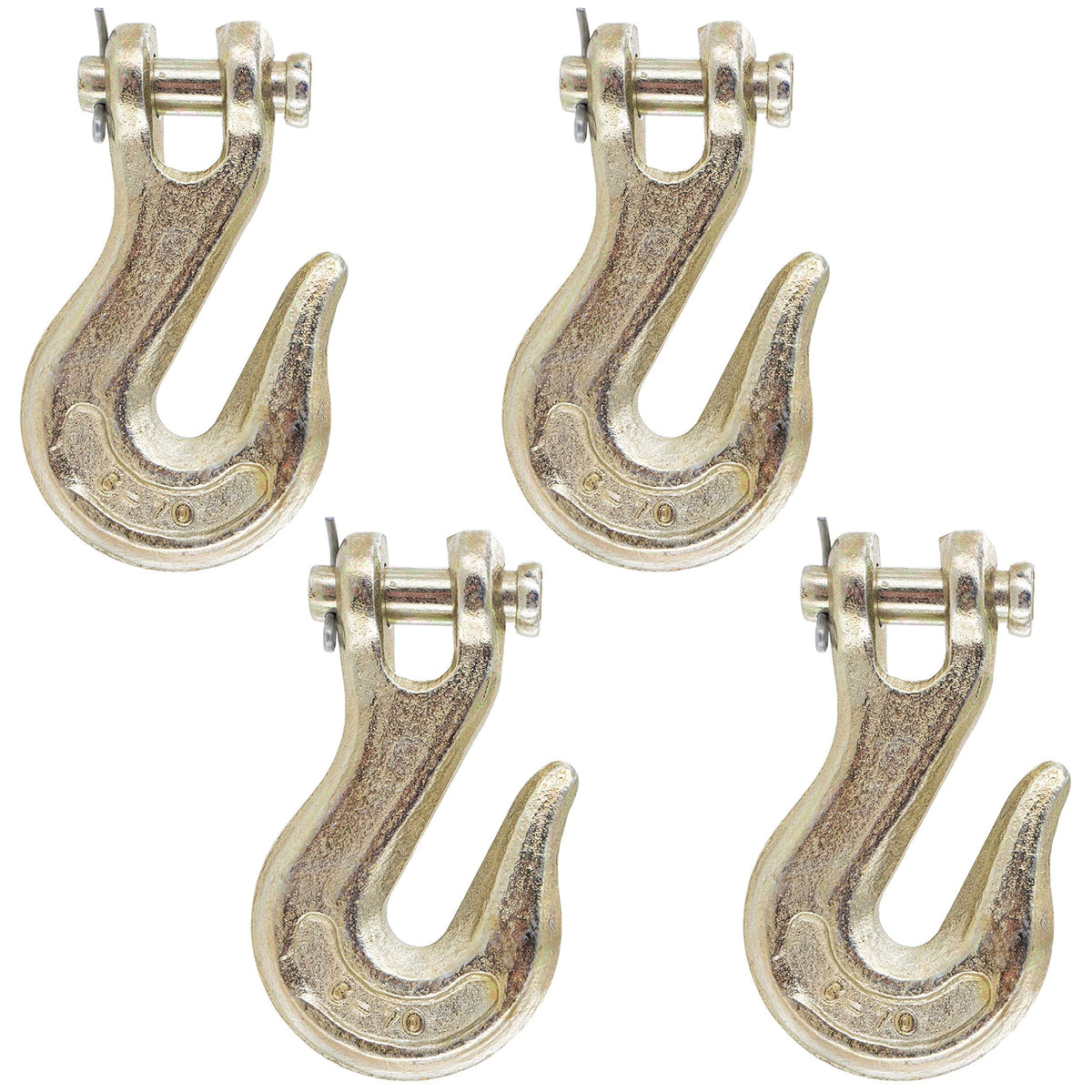 3/8 Inch Clevis Grab Hook 4-Pack Grade 70 N13084
